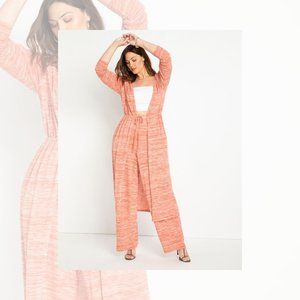 Eloquii Tie Front Duster